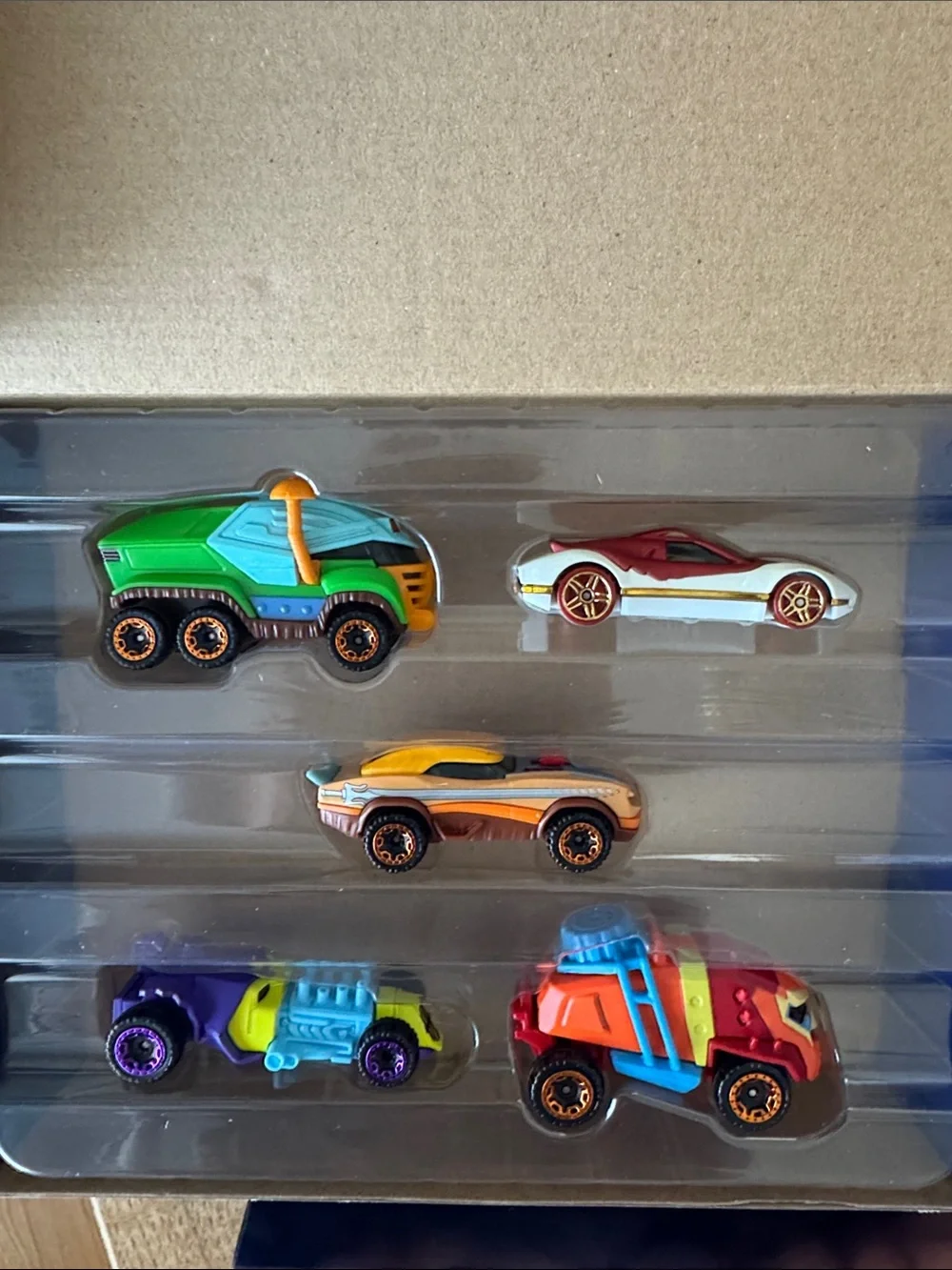 Hot Wheels Masters of the Universe MOTU Character Cars 5-Pack Box Set 1:64